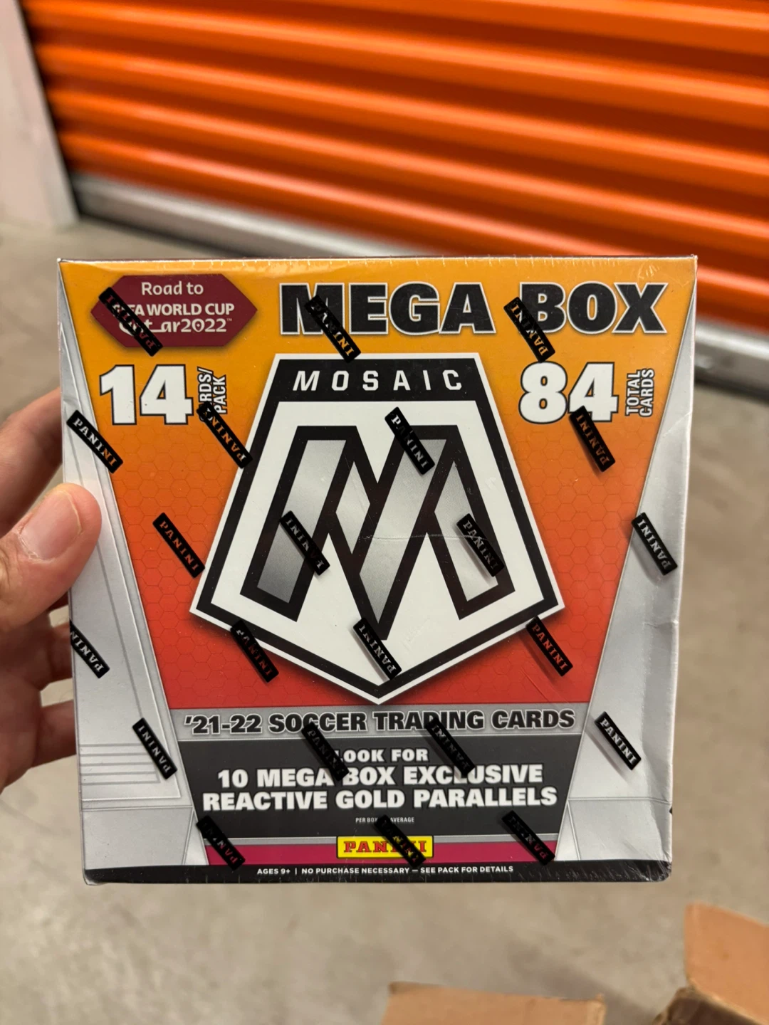 Panini 2021-22 Soccer Mosaic Mega Box Trading Cards