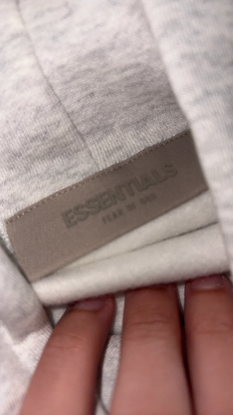 FEAR OF GOD ESSENTIALS Hoodie Grey Men's - photo 5