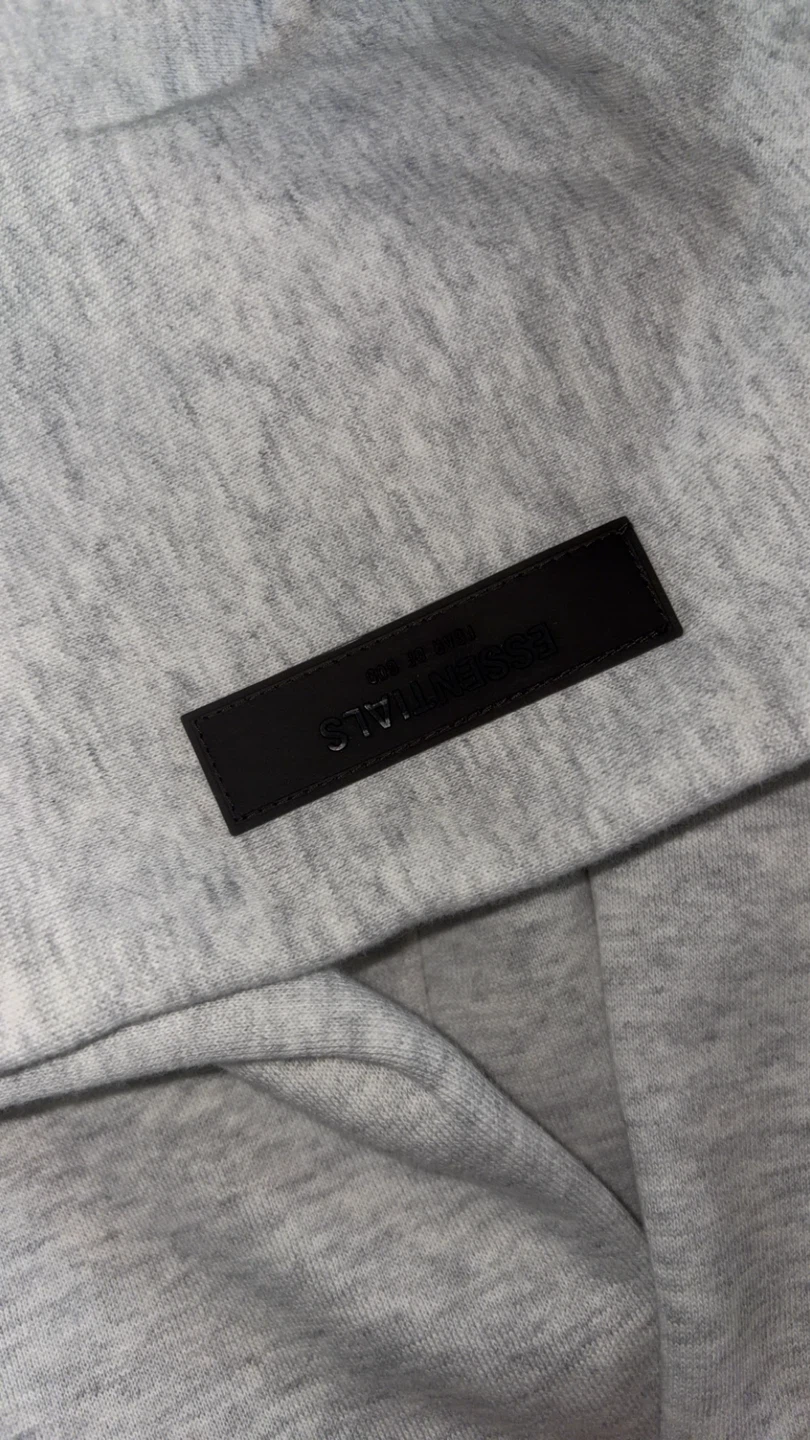 FEAR OF GOD ESSENTIALS Hoodie Grey Men's - photo 4