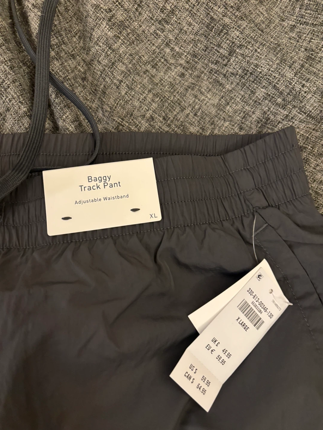 Baggy Track Pant XL Adjustable Waistband - photo 2