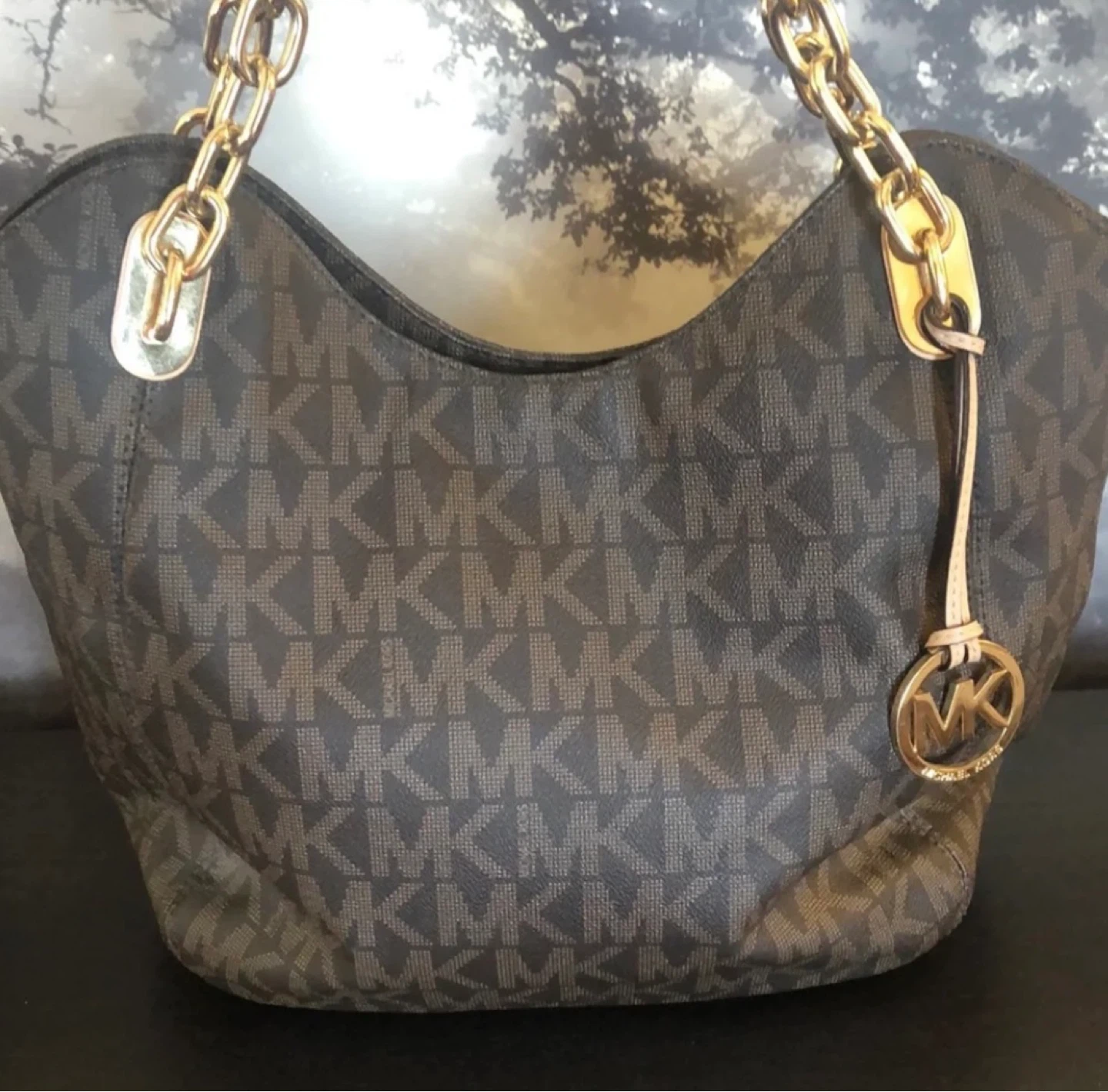 Michael Kors Signature Monogram Tote Bag - photo 2