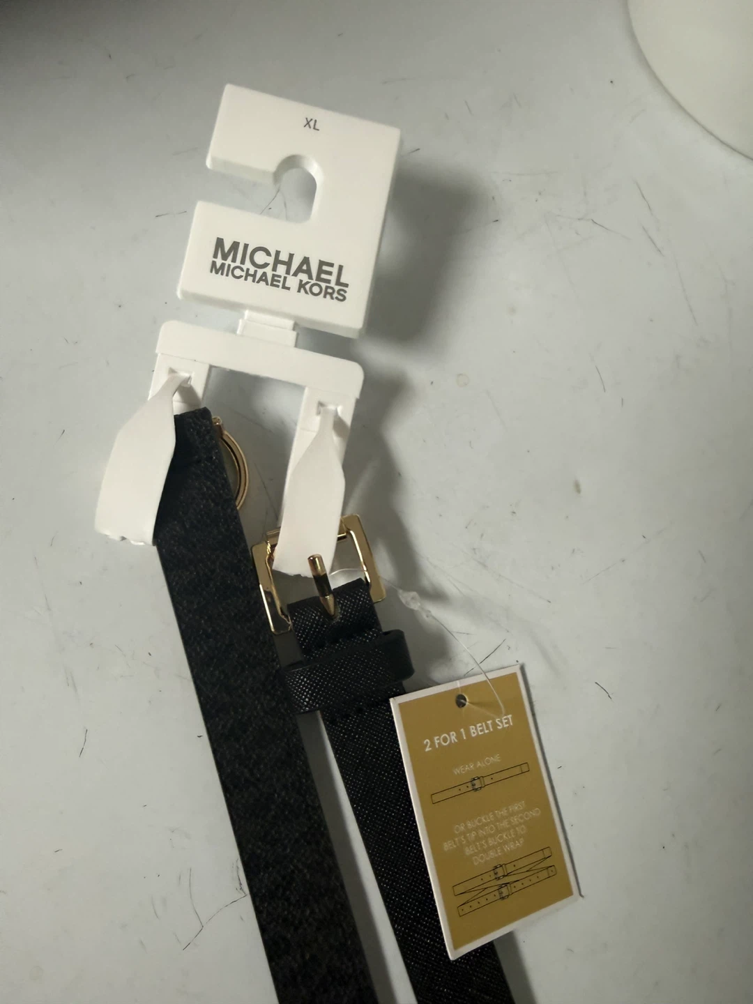 MICHAEL KORS 2 for 1 Belt Set - XL - photo 3