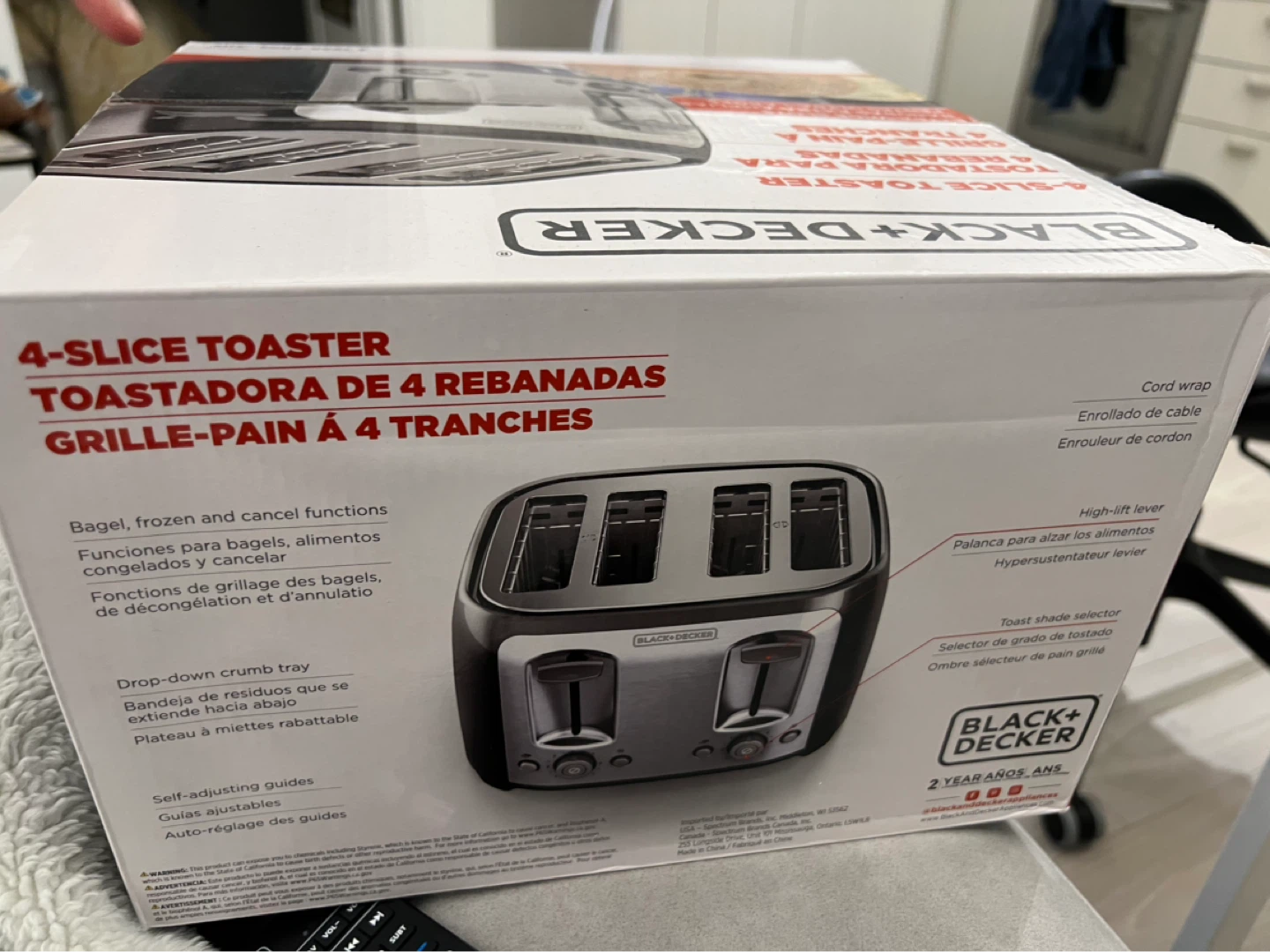 BLACK+DECKER 4-Slice Toaster - photo 3