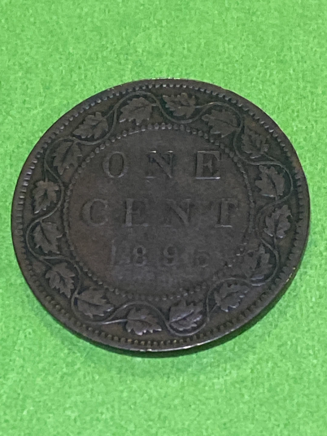 1895 Canada One Cent Coin - photo 2