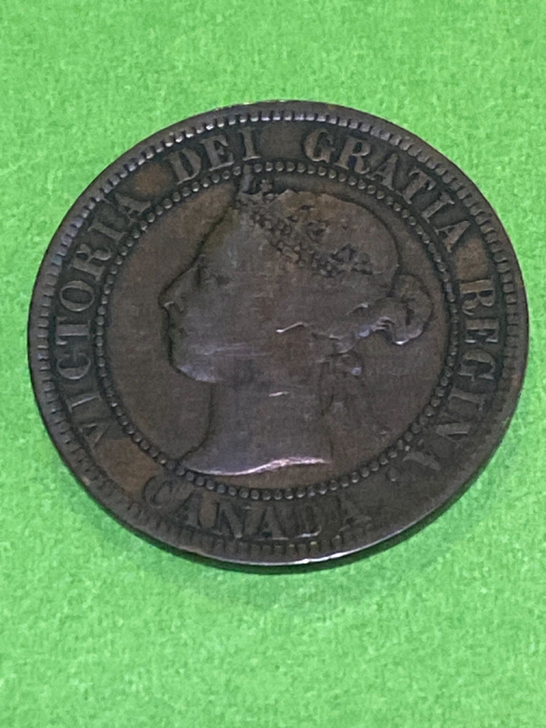 1895 Canada One Cent Coin