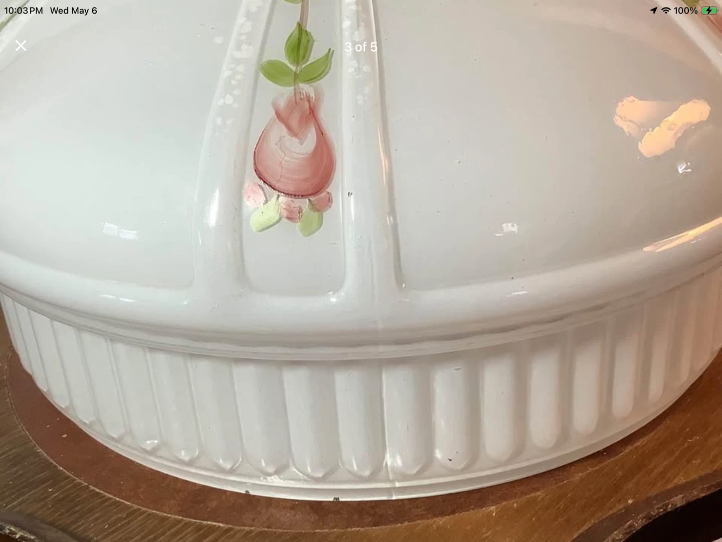 Vt Aladdin Hd Ptd White Opal Glass Lamp Shade 🐞 - photo 3