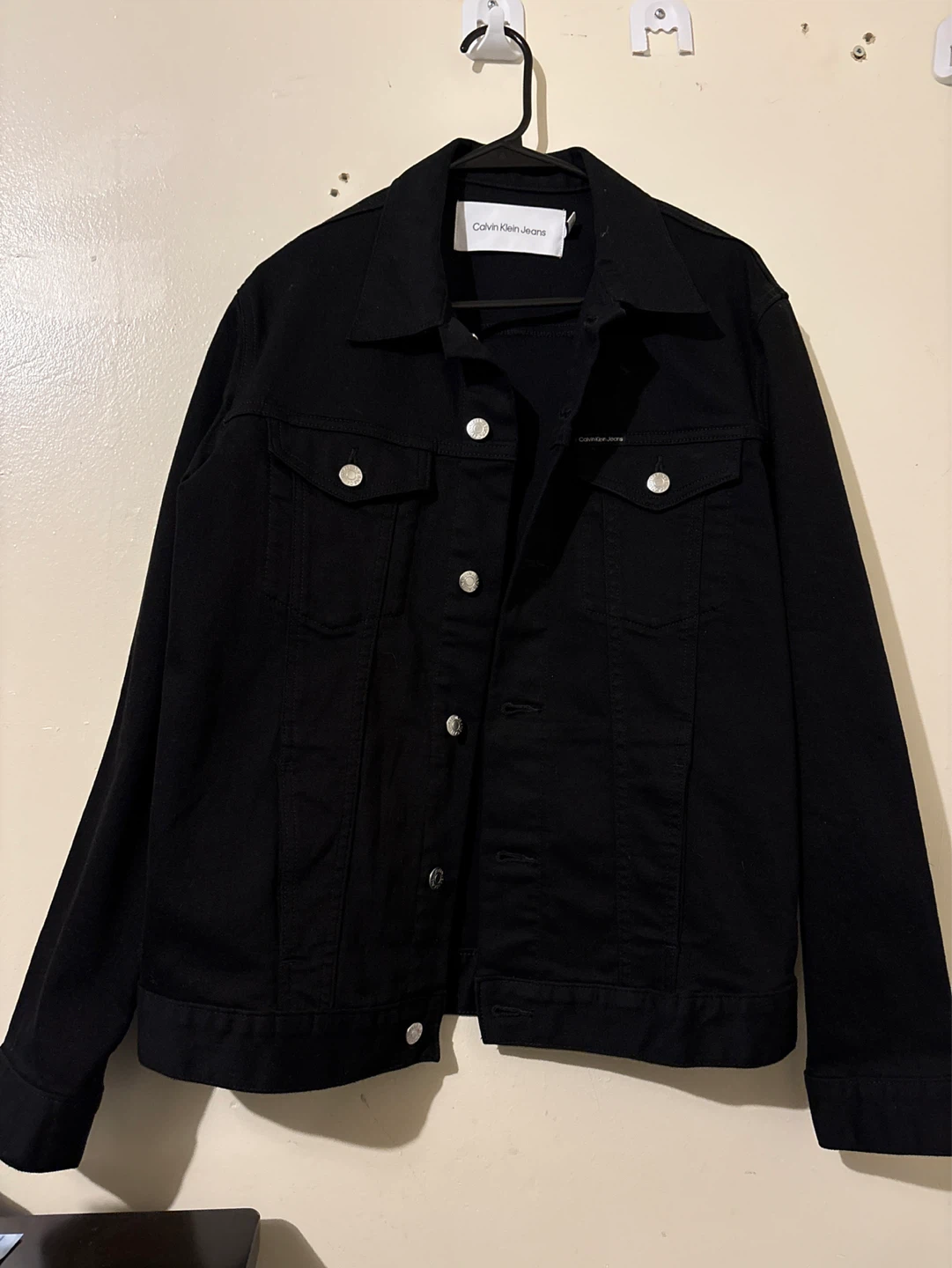 Calvin Klein Jeans Black Denim Jacket