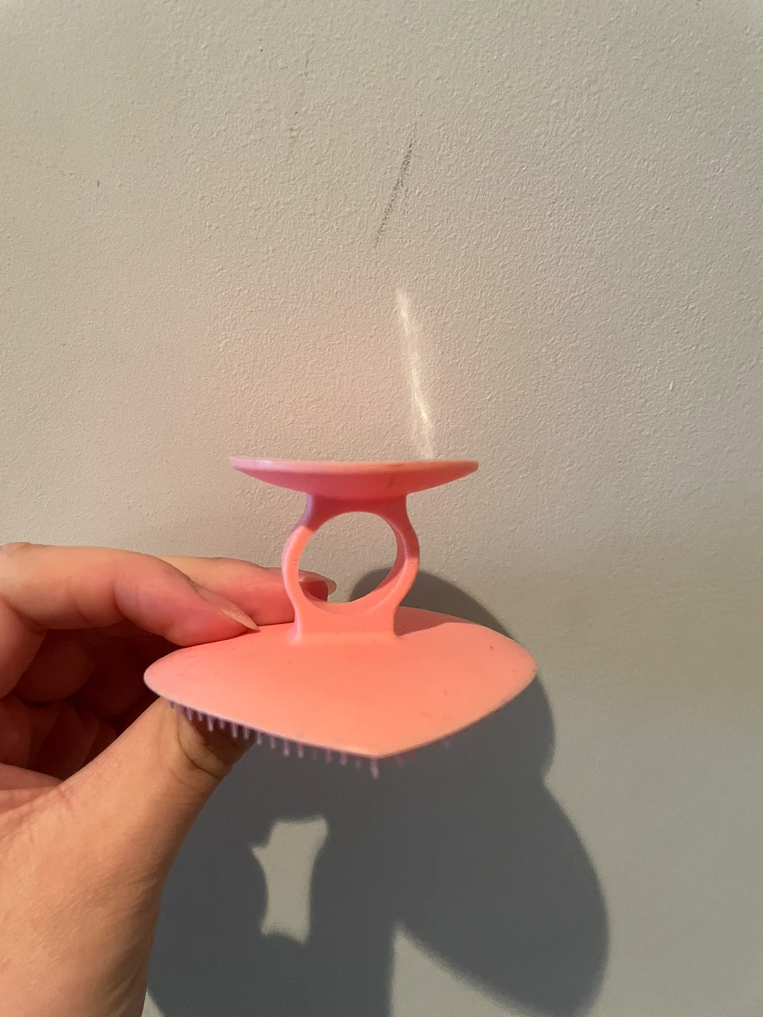 Pink Silicone Facial Cleansing Brush - photo 2
