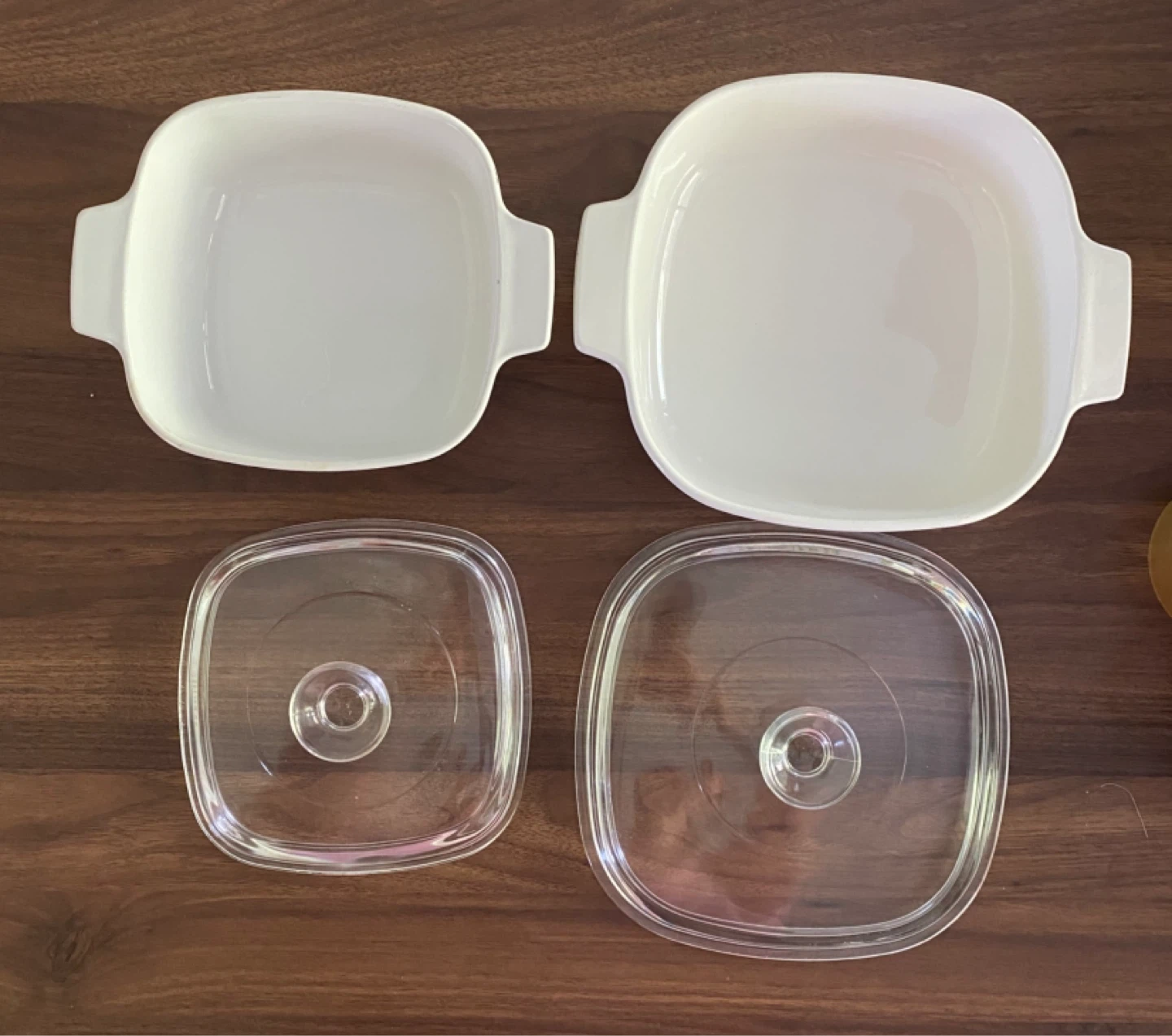Vintage CorningWare “Wild Flowers” Baking Dishes with Lids - photo 3