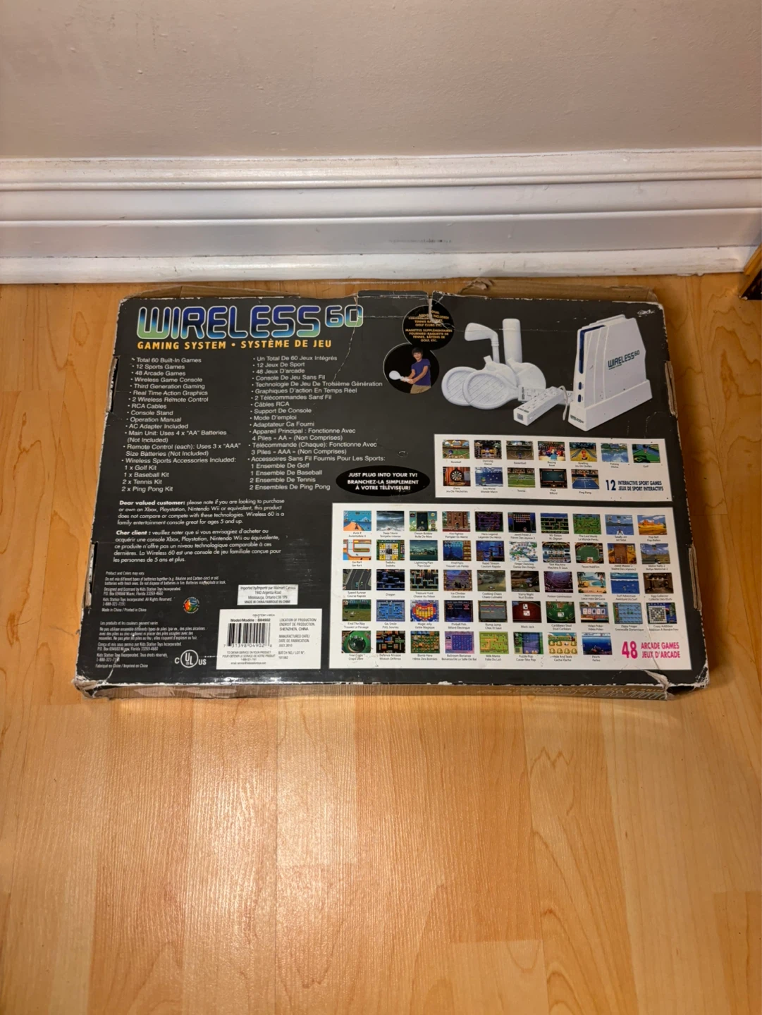 Wireless 60 Retro Motion Gaming System – Complete in Box - photo 3