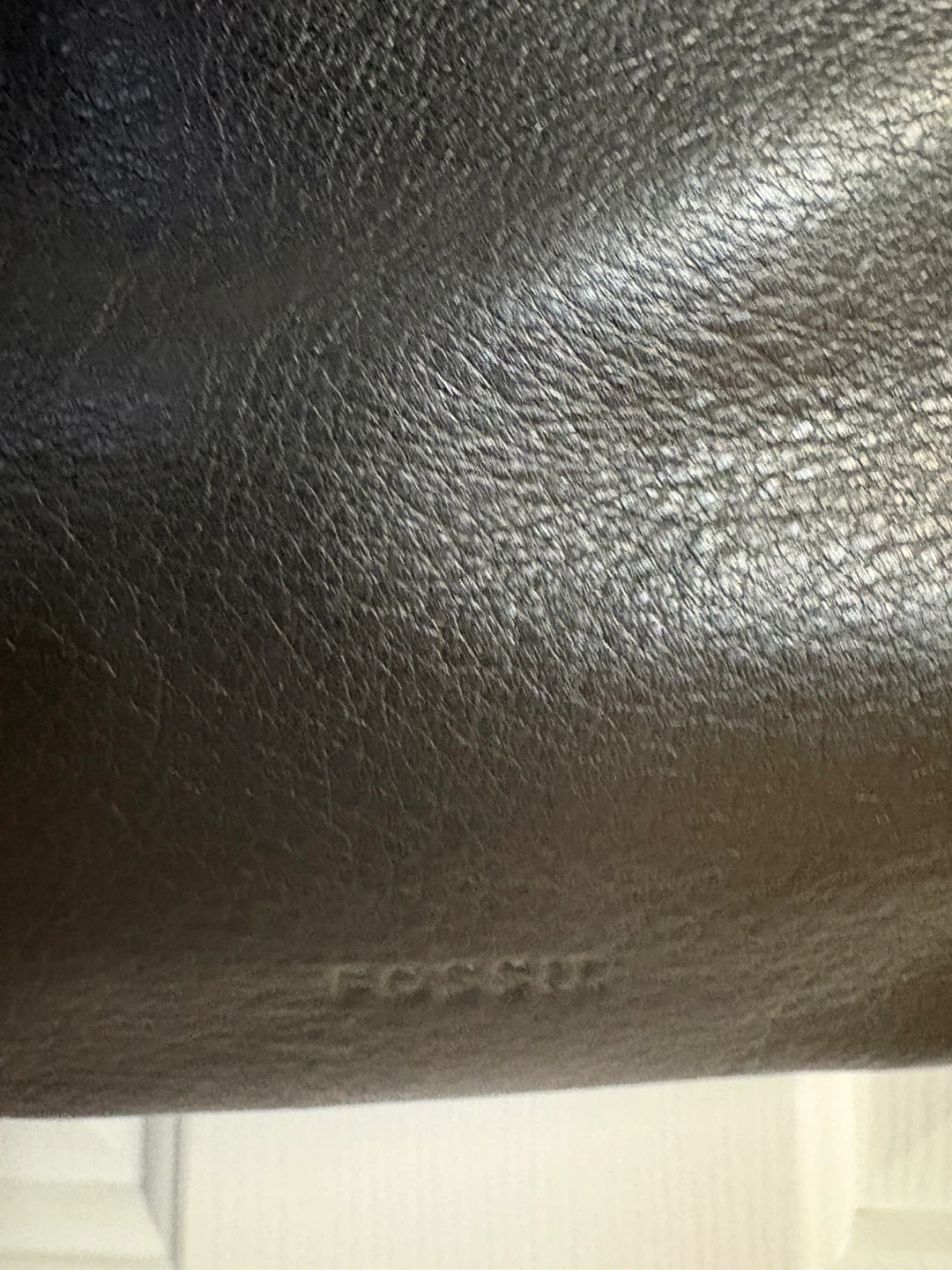 Fossil Black Leather Tote Bag - photo 3