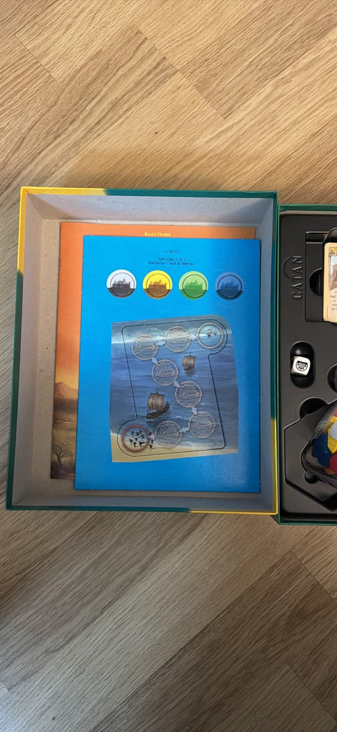 Catan: Cities & Knights Expansion Board Game - photo 3