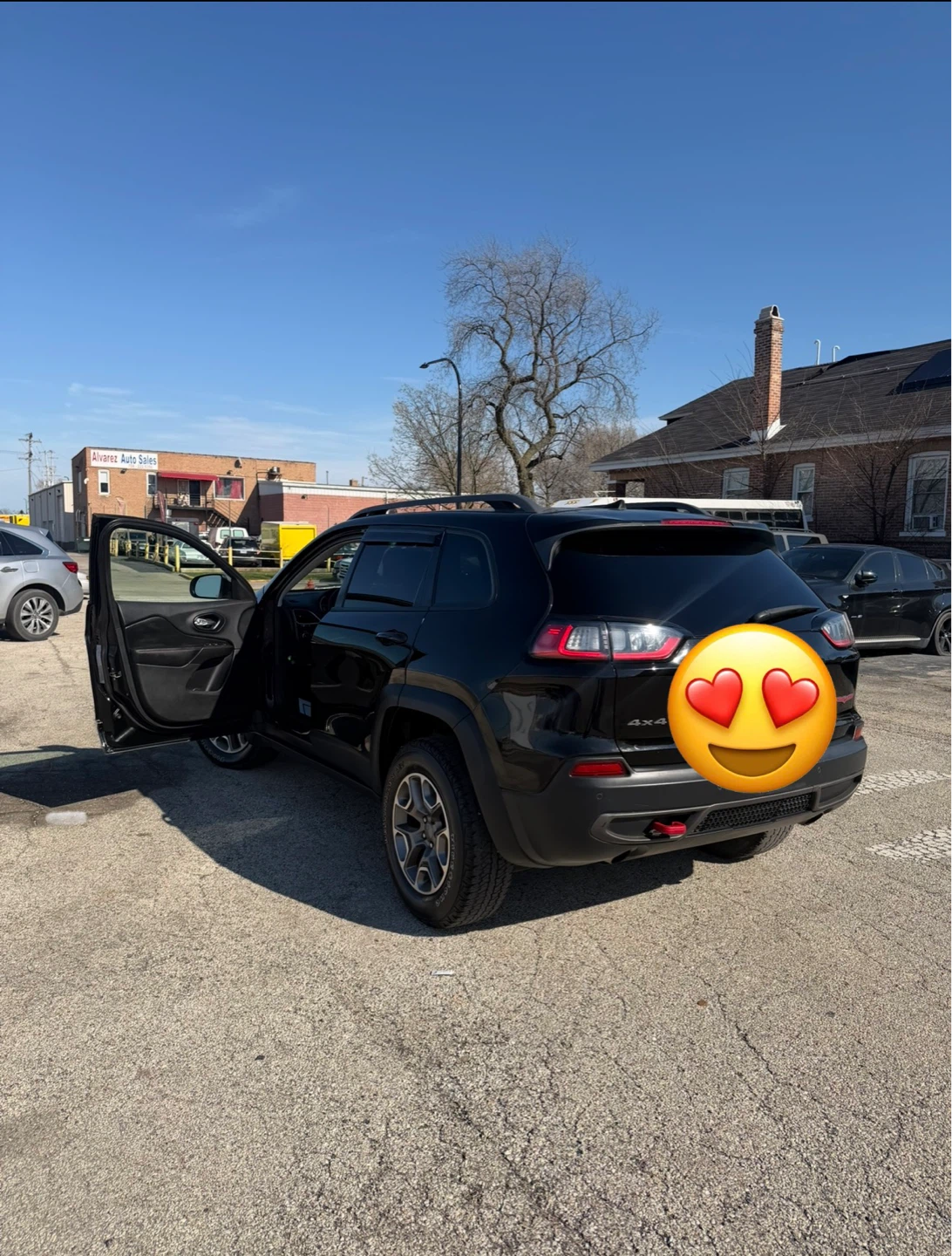 2020 Black Jeep Cherokee Trailhawk 4x4 SUV - photo 2