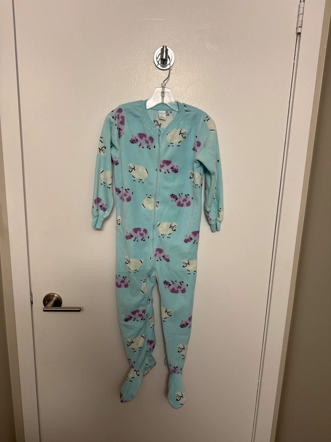 Pekkle Fleece Footed Pajamas - Size 4T
