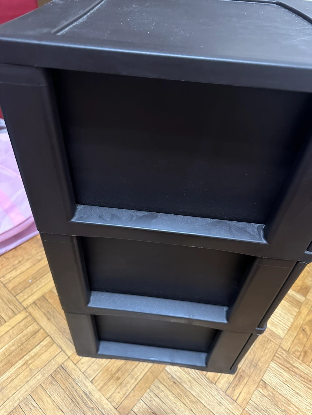 Brown  3-Drawer Storage Unit - photo 3