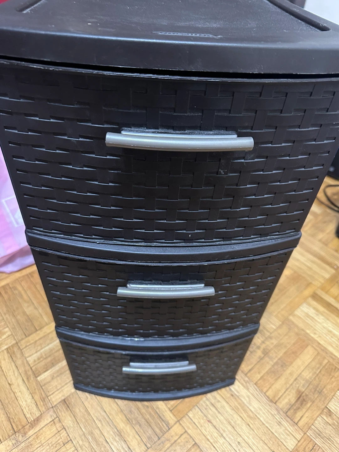 Brown  3-Drawer Storage Unit - photo 2