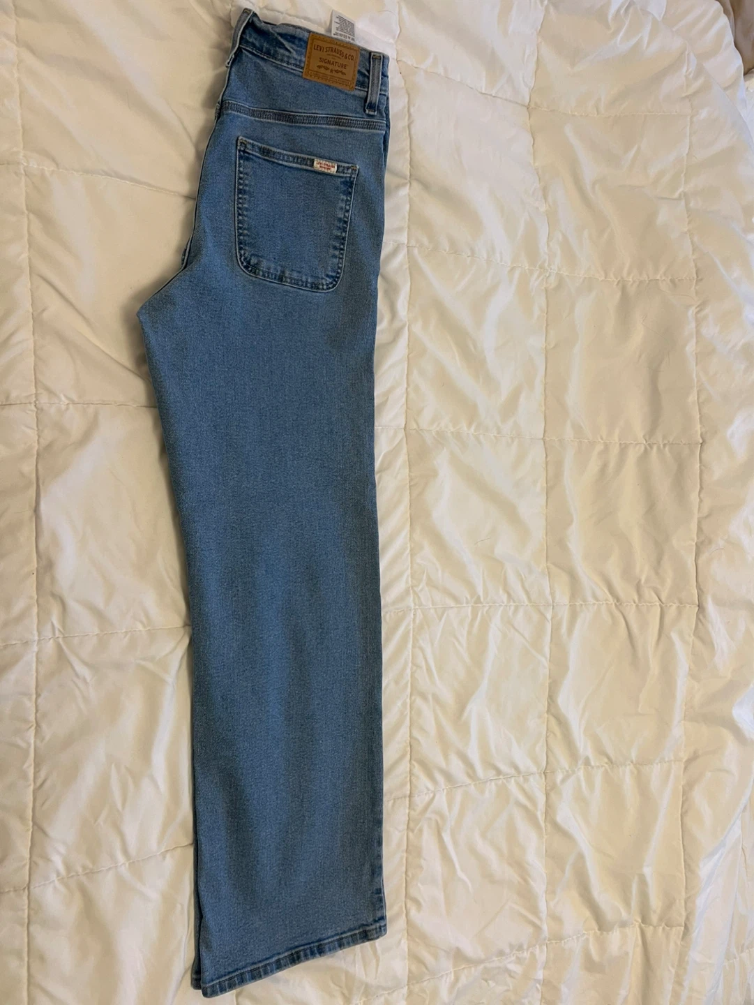 Levi Strauss Signature High-Rise Loose Straight Jeans Size 6