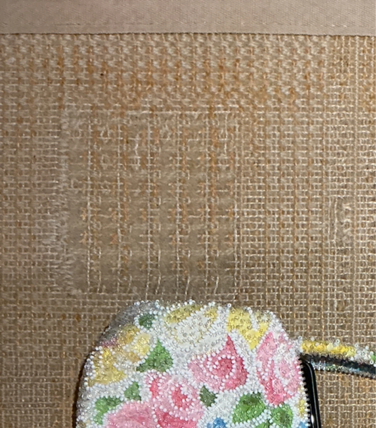Walborg Vintage Beaded Floral Evening Bag - photo 3