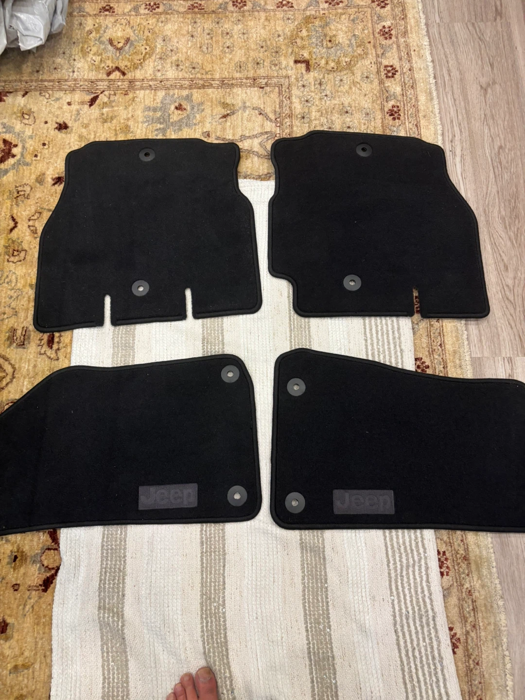 Jeep Wrangler Floor Mats Set - 2021