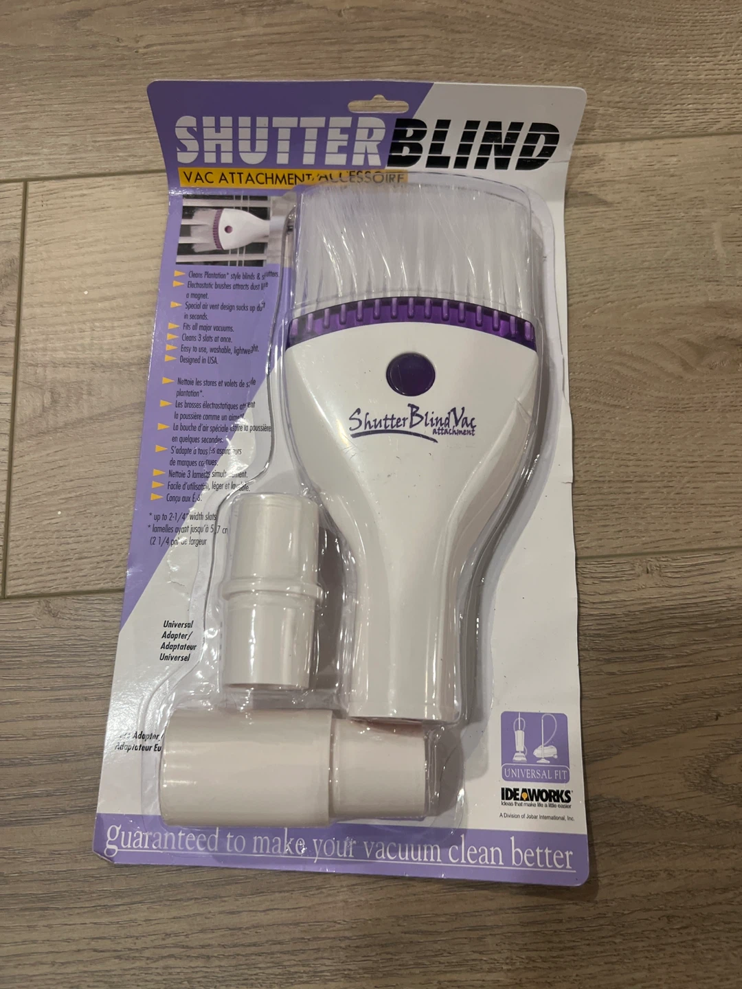 Shutter Blind Vac Attachment