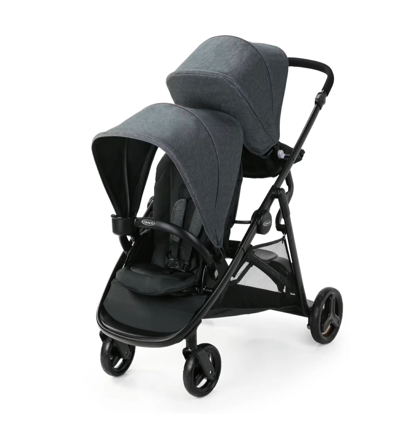 Graco Modes Duo Double Stroller - Black/Gray