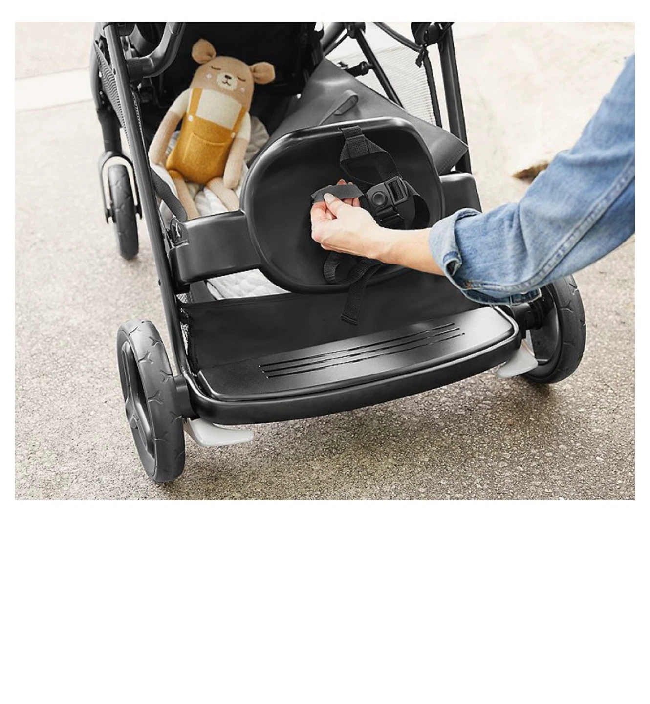 Graco Modes Duo Double Stroller - Black/Gray - photo 2