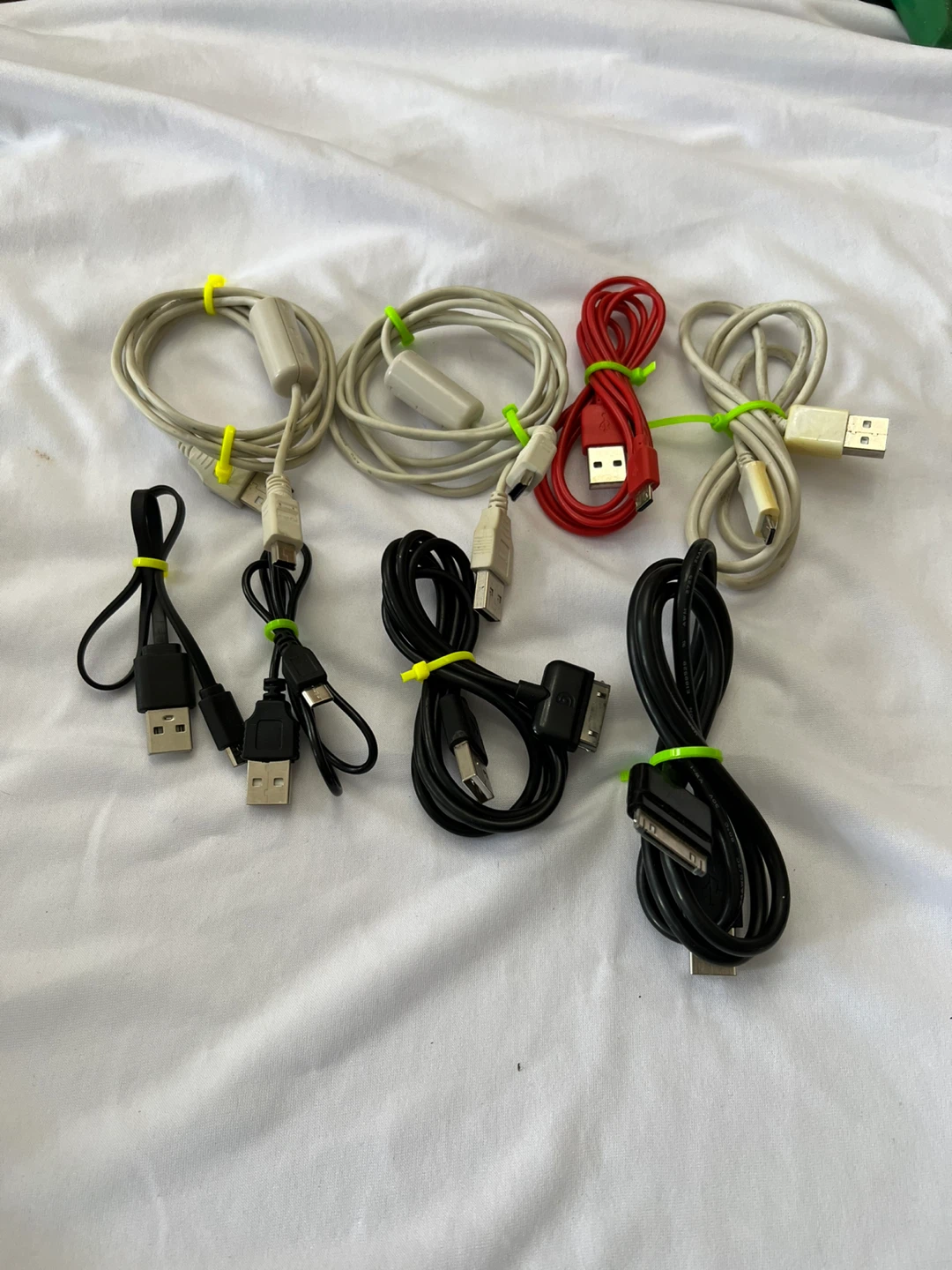 8 USB Charging Cables