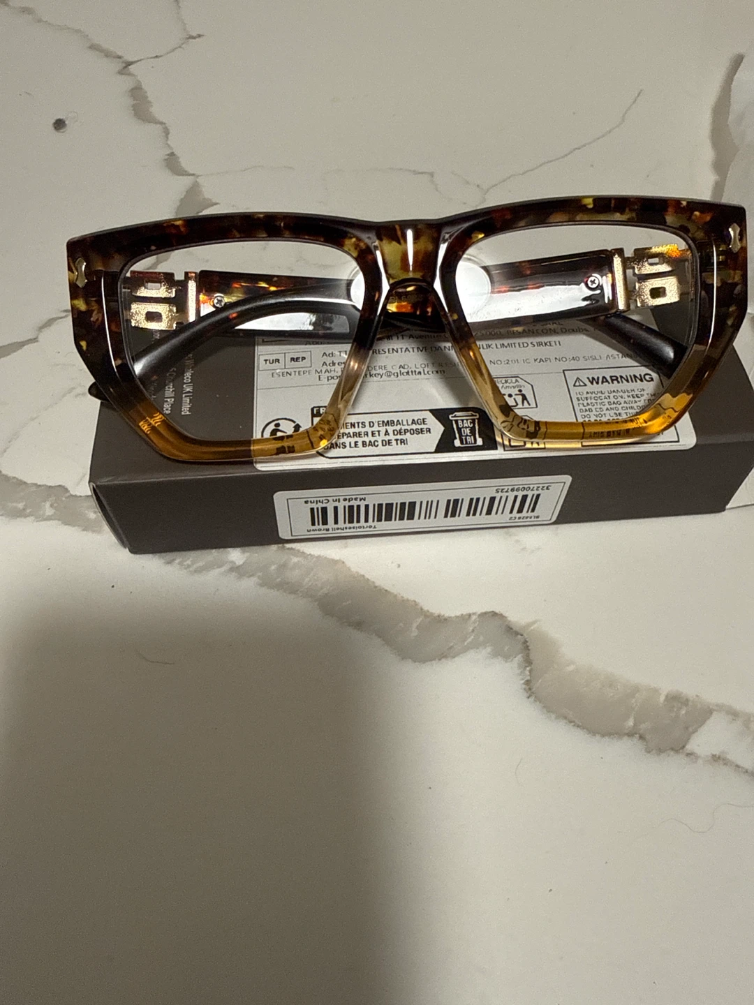 Tortoiseshell Pattern Glasses - photo 2