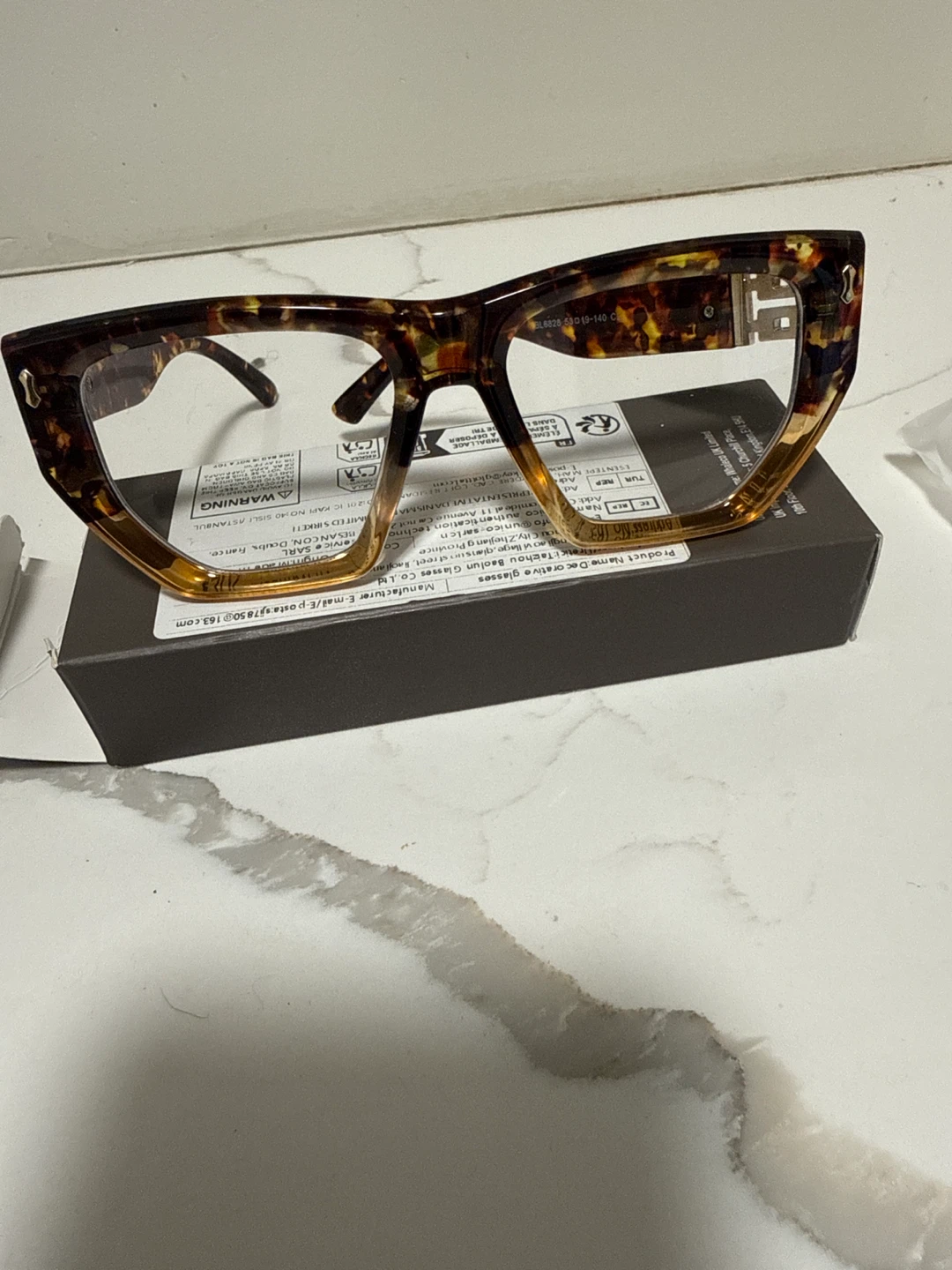 Tortoiseshell Pattern Glasses - photo 4