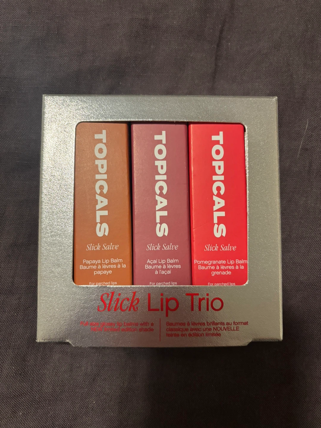 Topicals Slick Lip Trio Set