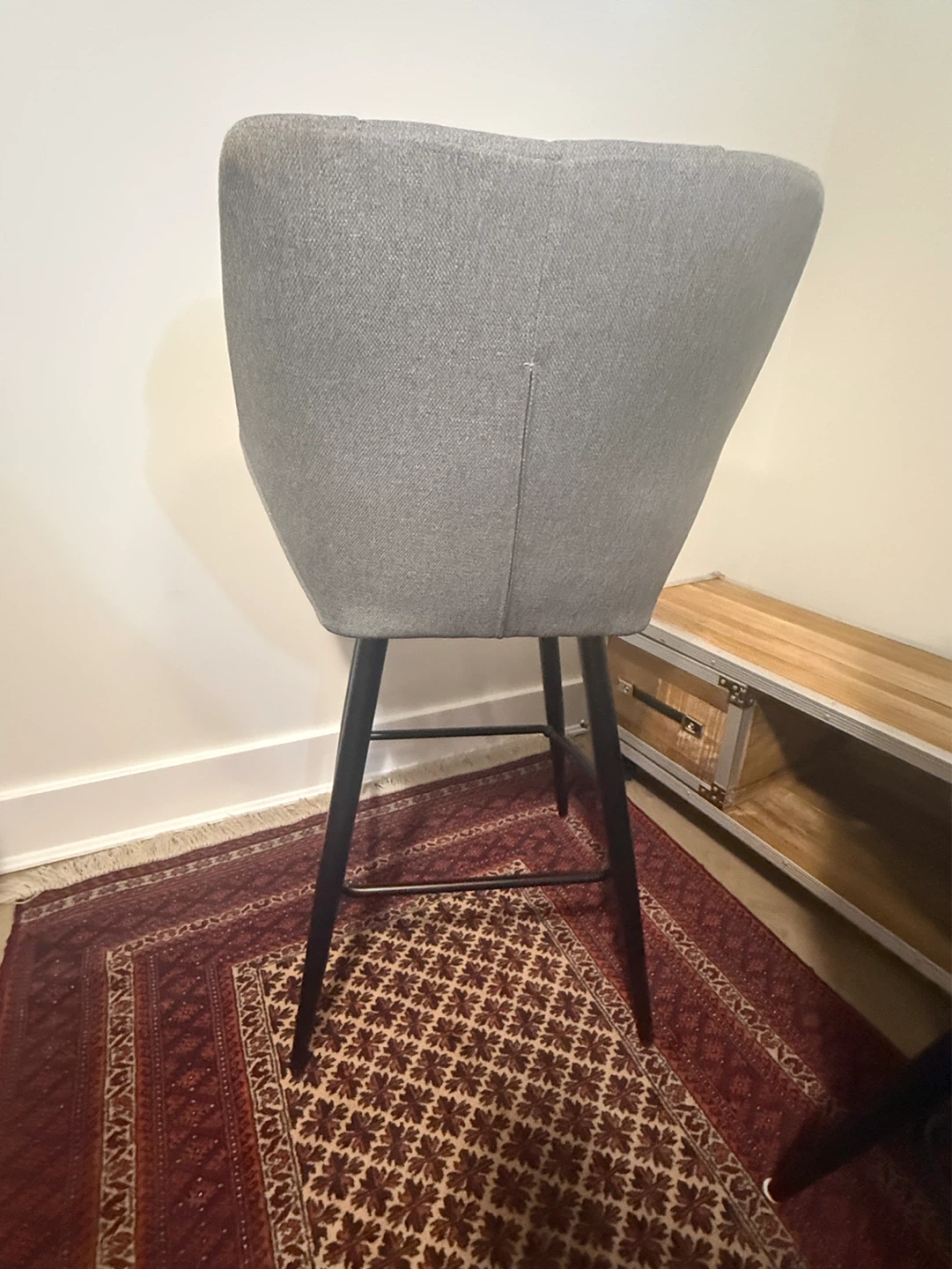 Grey Bar Stools (Set of 4) - photo 3