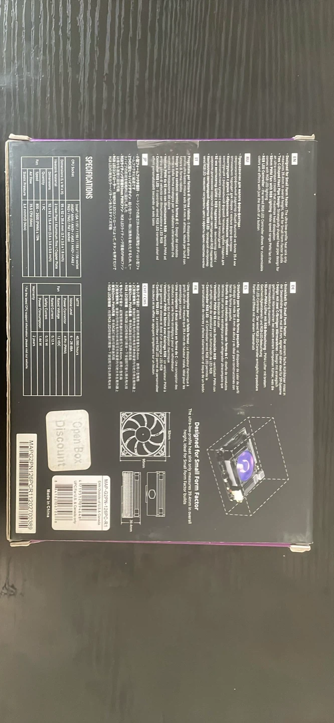 Cooler Master MasterAir G200P Low-Profile CPU Cooler - photo 2