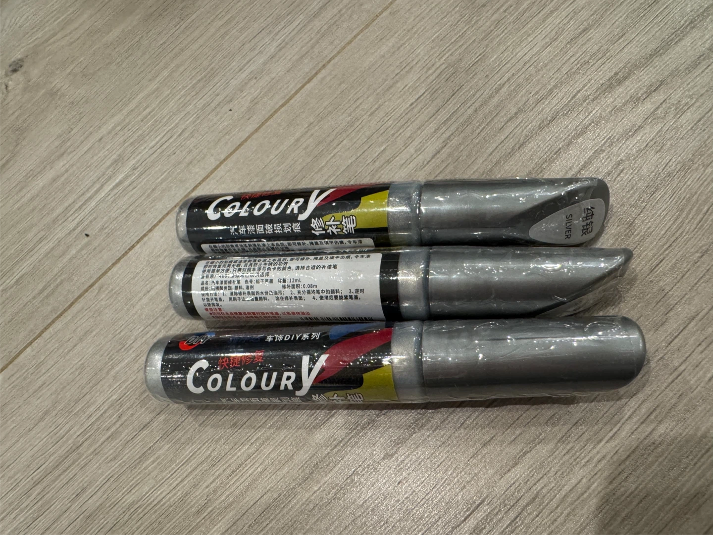 ColourV Silver Car Paint Touch-Up Pen
