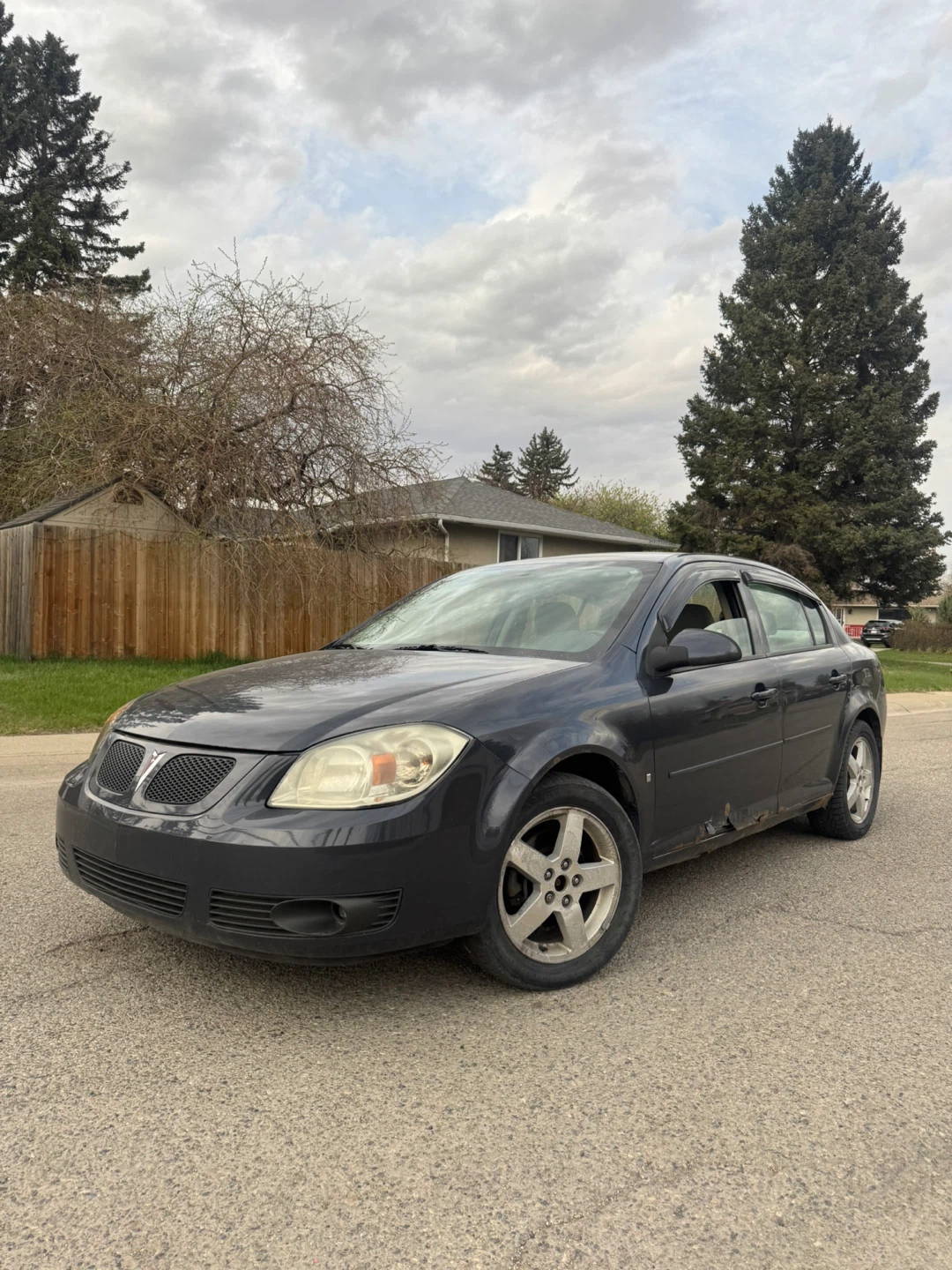 Dark Grey 2008 Pontiac G5 Sedan