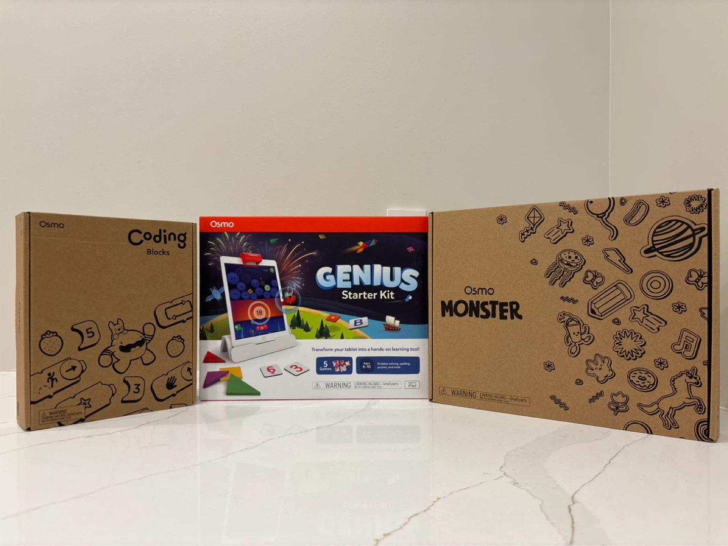 Osmo Genius Starter Kit - Plus Osmo Coding & Monster included