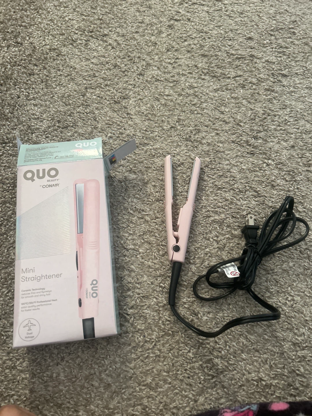 QUO Mini Straightener - Pink