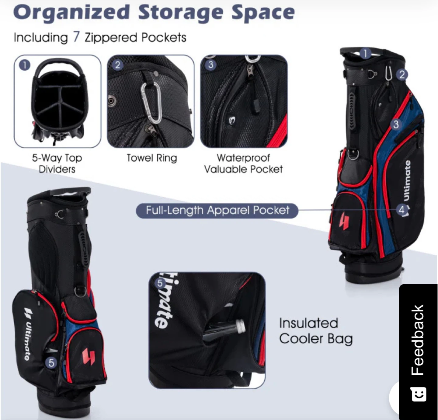 Ultimate Plus Golf Club Set with Stand Bag - photo 5