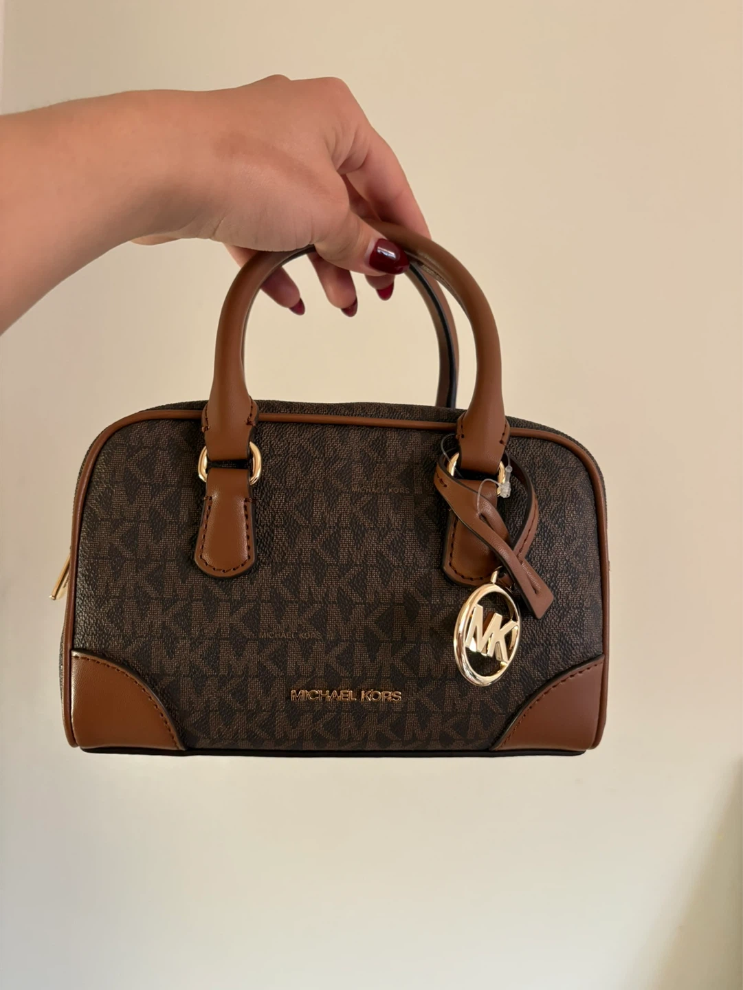Thompson Extra-Small Signature Logo Convertible Satchel