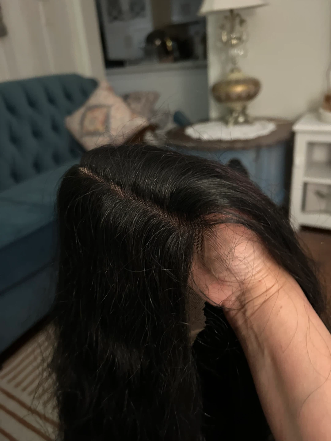 STYLE ICON Black Long Wavy Lace Front Wig - photo 4