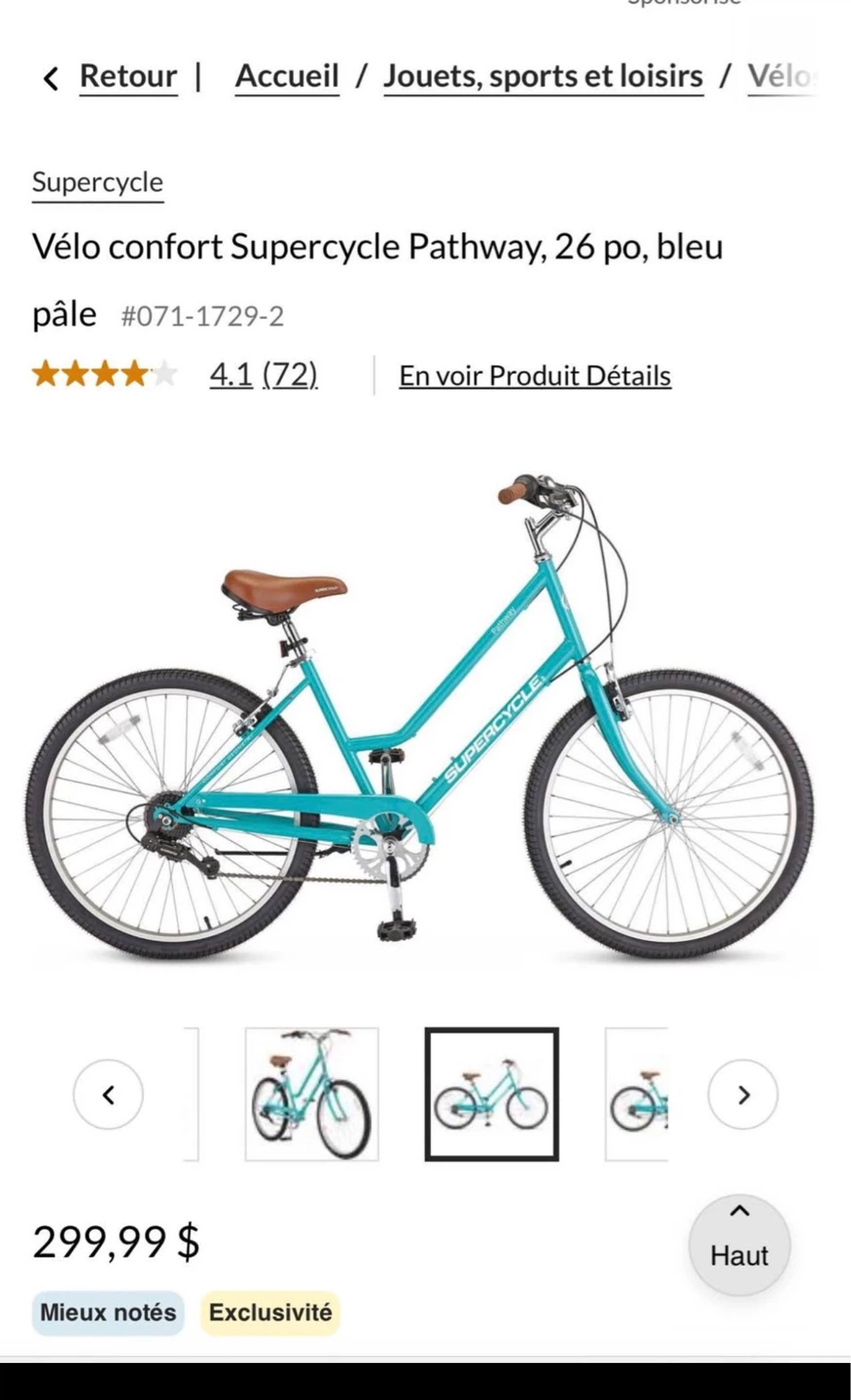 Supercycle Pathway Comfort Bike - Teal - photo 2