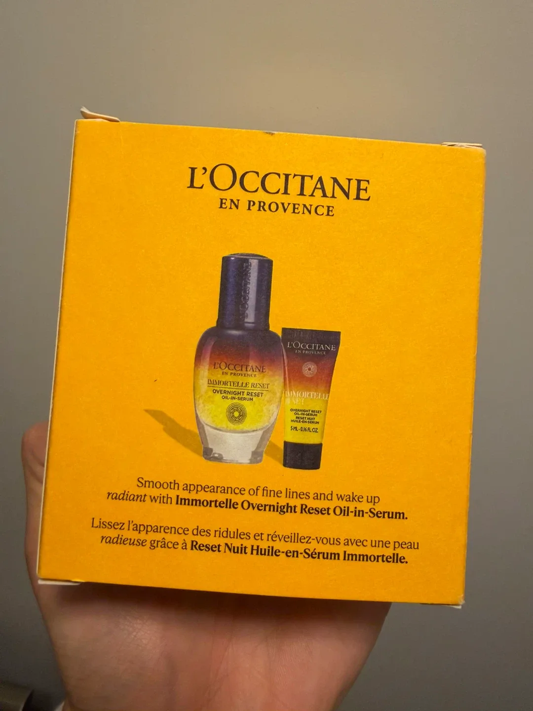 L'Occitane en Provence Overnight Reset Serum Duo Set