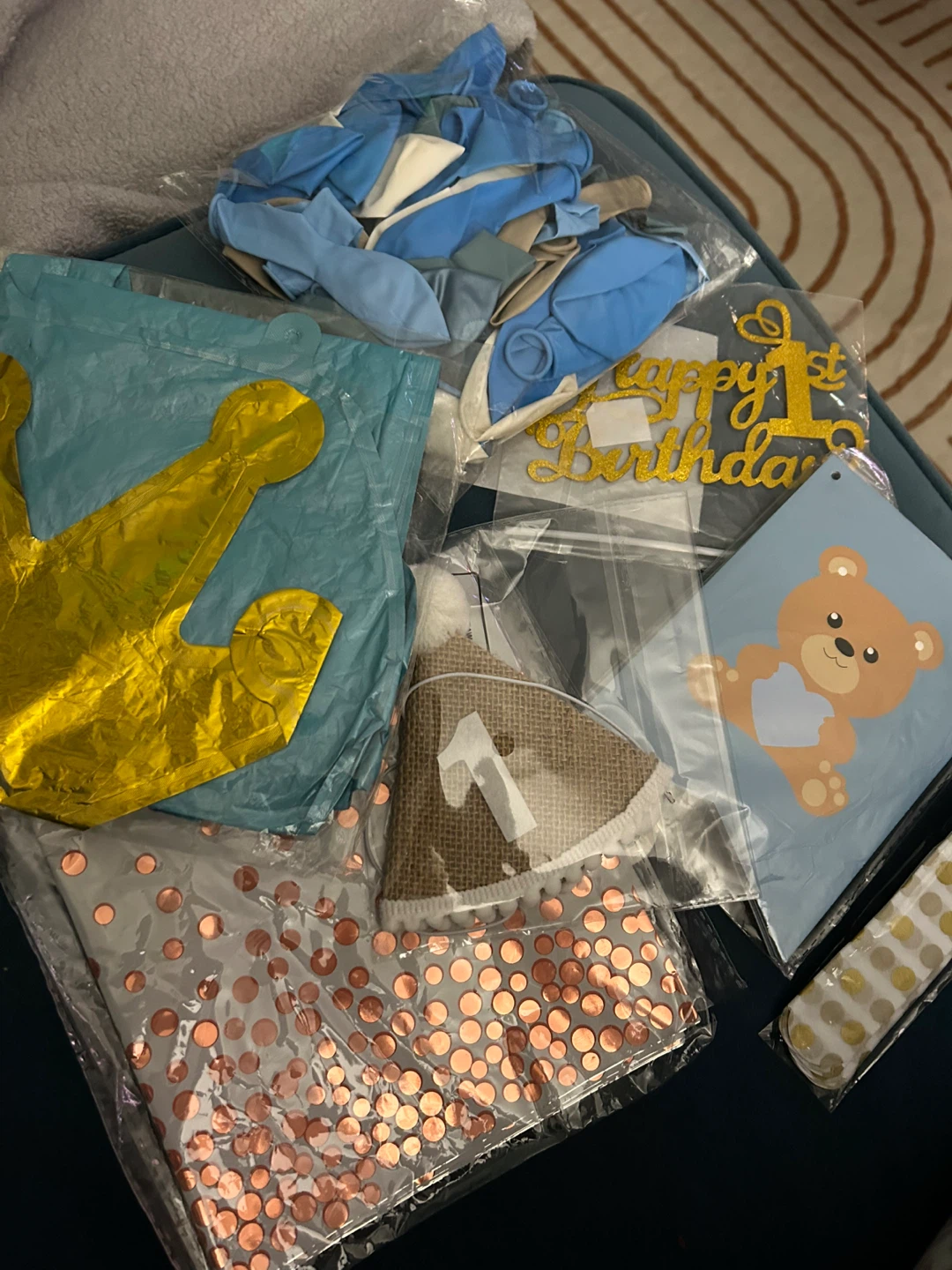 First Birthday Party Decorations Kit