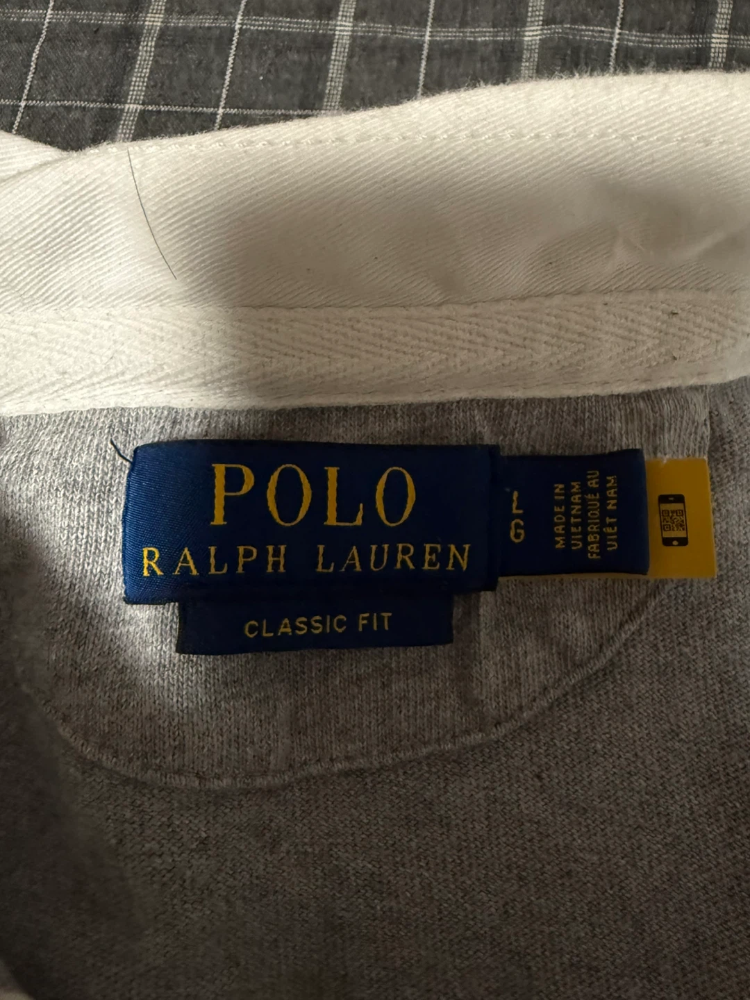 Polo Ralph Lauren Classic Fit Rugby Shirt Grey Size L - photo 3