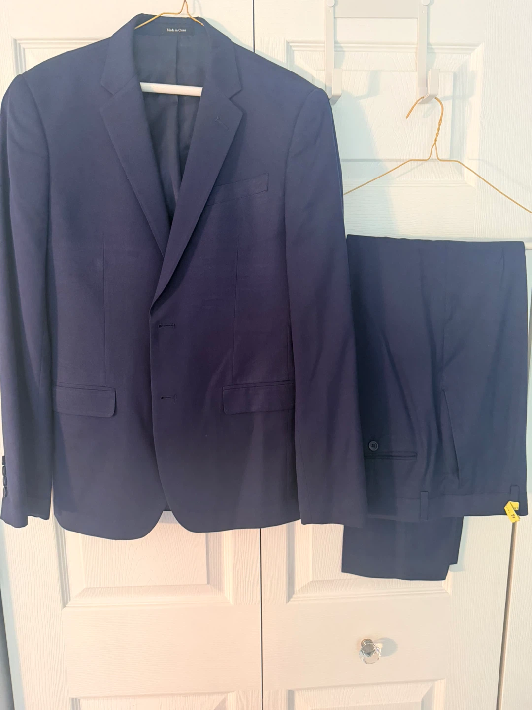 Men's Navy Blue Suit - Jacket and Pants