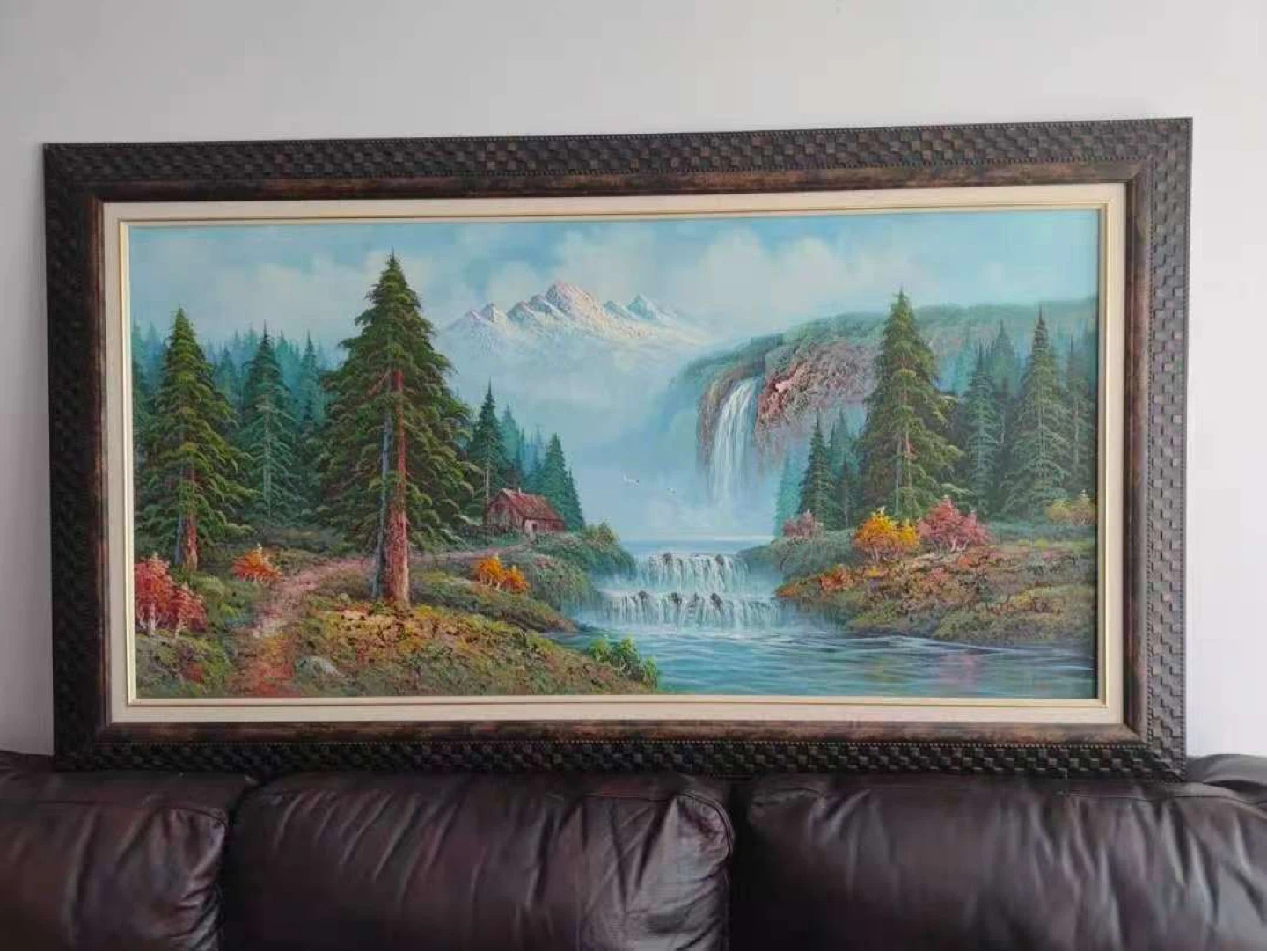 Large Landscape Waterfall Painting - photo 5
