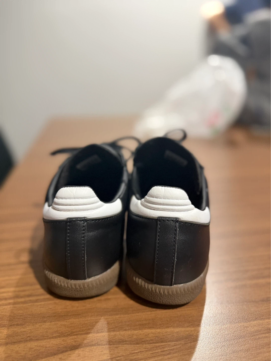 Adidas Samba Classic Black White Gum Shoes - photo 2