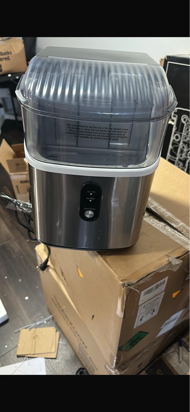 Countertop Ice Maker - 34 LBS/24H, 7 Mins Ice Out - photo 2