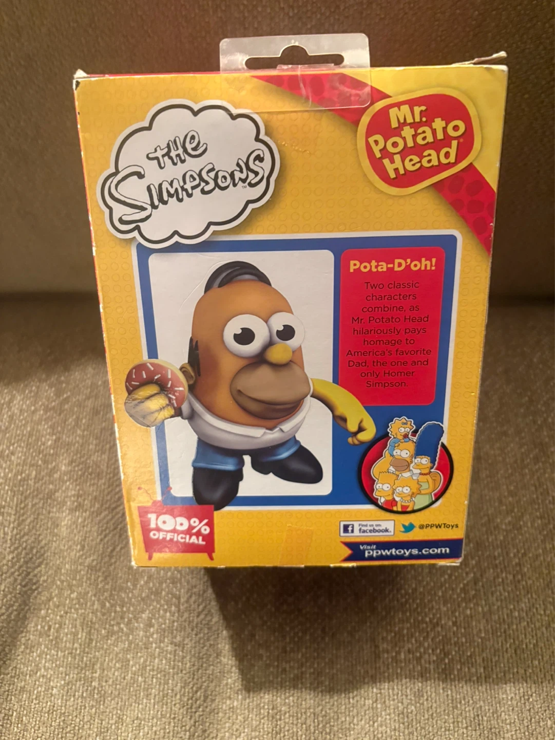 The Simpsons Mr. Potato Head Homer Simpson - photo 3