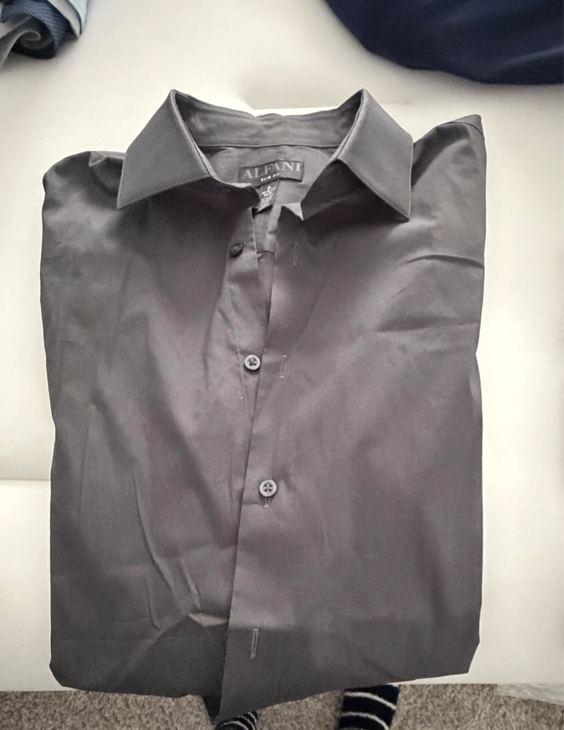 Calvin Klein & Alfani Slim Fit Dress Shirts - photo 3