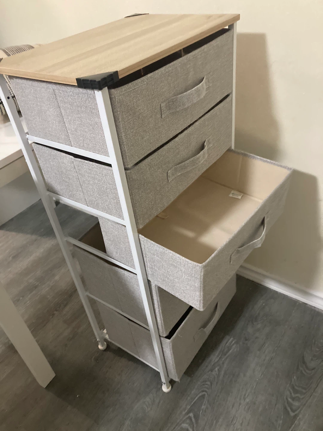 5-Drawer Fabric Dresser - photo 4